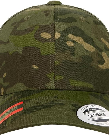 Yupoong Classic Premium Mesh 6 Panel Retro Trucker Cap | Mid Profile Snapback | OSFA | Bulk Pack Available