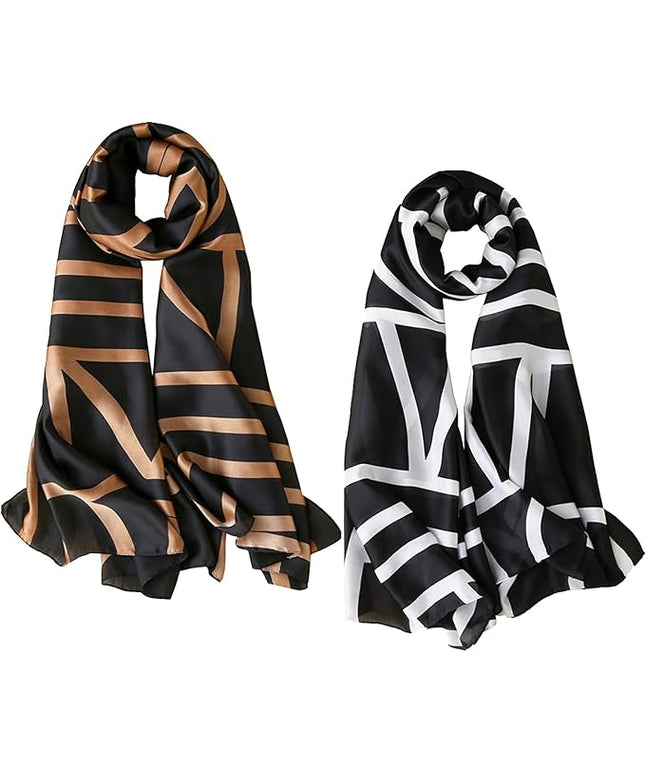Silk Scarf Mulberry Silk Fashion Scarves Long Lightweight Shawl Wrap …