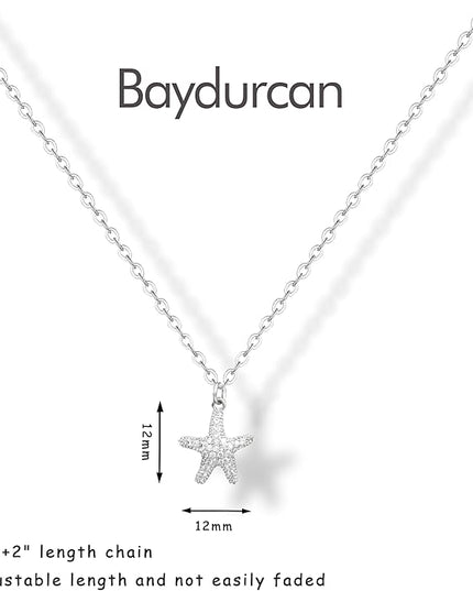 Baydurcan Pendant Necklace for Women Evil Eye Ankh Bow Necklace for Friends Sister Birthday Just Because Christmas Gifts