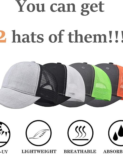 VOASTEK Running Hats for Men Baseball Cap Outdoor Essentials Runner Hat Jogging Cap Tennis Golf Workout Hats