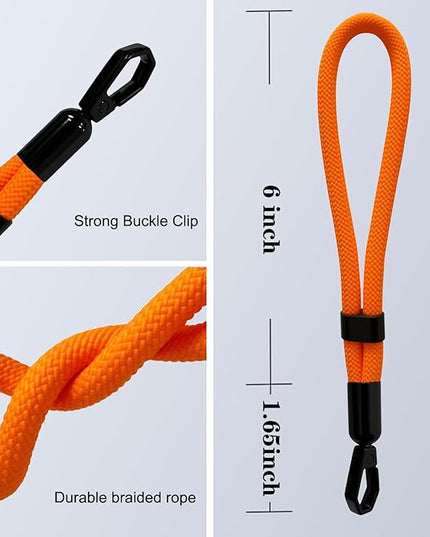 Phone Lanyard, 2 Pack Adjustable Cell Phone Lanyard Hand Phone Wrist Strap with Tether Tabs for Smartphones