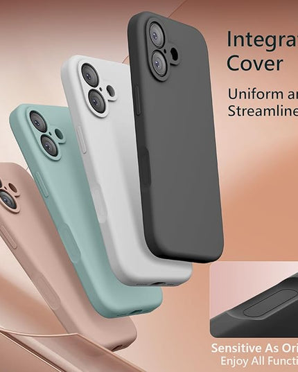 FireNova Magnetic for iPhone 17 Case, Compatible with MagSafe, [Integrated Silicone Camera Control Button] [Camera Protection] Anti-Scratch Microfiber Lining Phone Case, 6.3", Space Gray