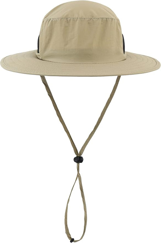 LLmoway Kids Sun Protection Hat Quick Dry Adjustable Wide Brim Mesh Bucket Hat