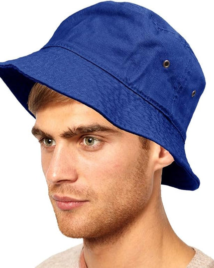 Unisex Bucket Small Brim Summer Beach UV Protective Packable Travel Hat