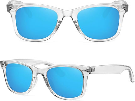 MEETSUN Polarized Sunglasses for Women Men Classic Retro Square Frame Driving Sun Glasses UV Protection