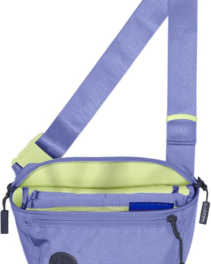 Baboon to the Moon Fanny Pack Full Size 3L Water Repellent Waist Bag Crossbody Belt Bag Lightweight Travel Everyday Bag for Men Women, Mystic Violet