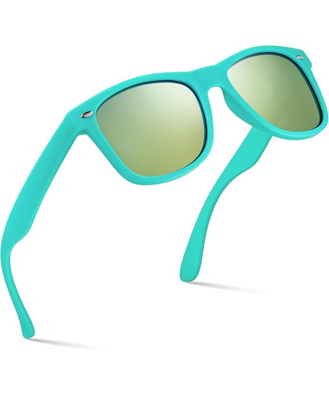 Retro Rewind Polarized Sunglasses for Men and Women - UV Protection Classic Sun Glasses
