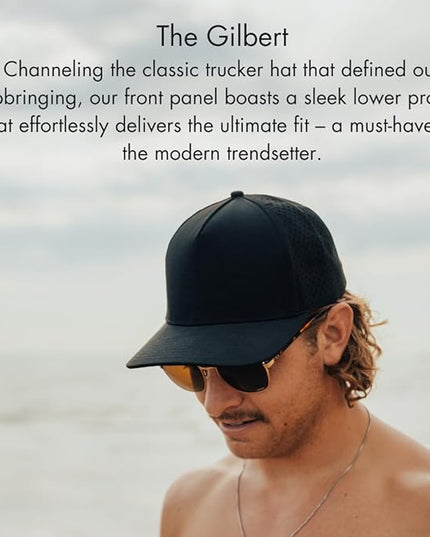 Billest Gilbert Performance 5‑Panel Snapback Hat – Adjustable Flat‑Bill Cap for Men & Women | Breathable and Lightweight