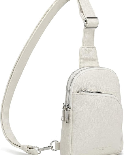 INICAT RFID Blocking Sling Bag Anti Theft Crossbody Bags Women Valentine's Day Gifts Travel Purses Vegan Leather