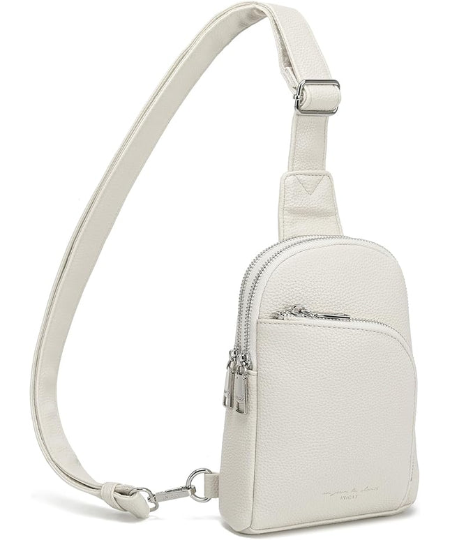 INICAT RFID Blocking Sling Bag Anti Theft Crossbody Bags Women Valentine's Day Gifts Travel Purses Vegan Leather