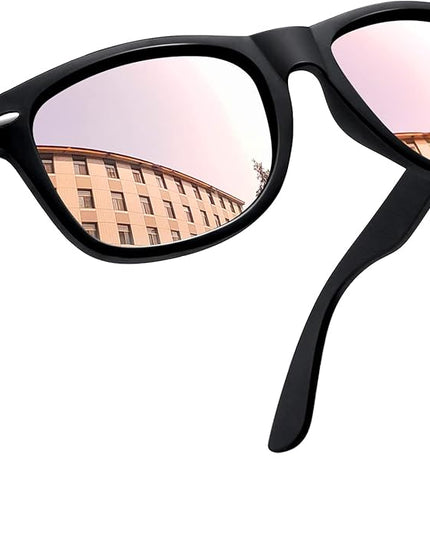 Joopin Square Sunglasses Polarized UV Protection Trendy Designer Sun Glasses Men Women