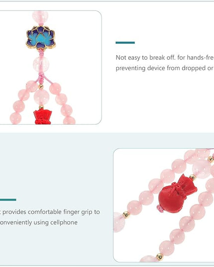Anti-Missing Charm Phone Lanyard Pendant Mobile Hanging Strap Decorative Key Chain for Cell Phone Accessories