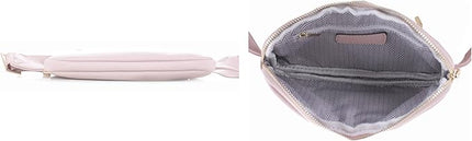LOVESOME Vegan Leather Everywhere Fashion Waist Bag Fanny Pack Crossbody Bag Belt Bag Sling Bag with Adjustable Strap for Women (Blush)