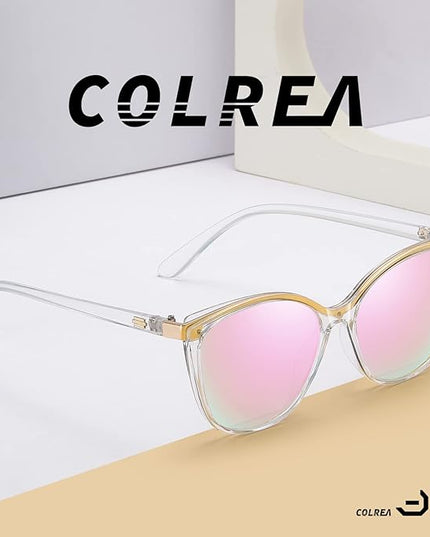 Trendy Cat Eye Sunglasses for Women Fashion Cateye UV400 Protection Glasses CL22017