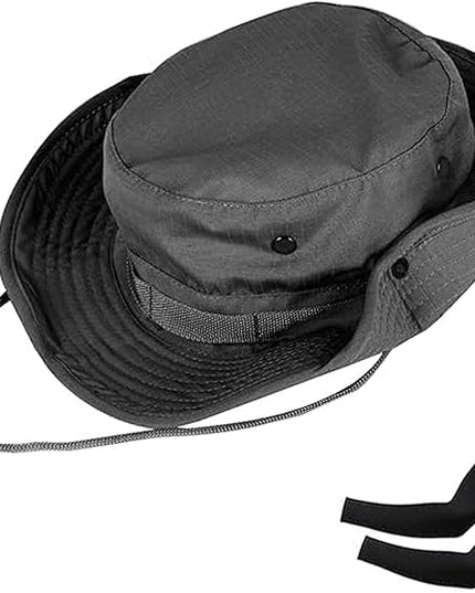 Sun Hats for Men Women Bucket Hat UPF 50+ Boonie Hat Foldable UV Protection Hiking Beach Fishing Summer Safari