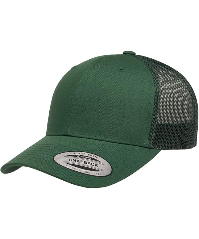 Yupoong Classic Premium Mesh 6 Panel Retro Trucker Cap | Mid Profile Snapback | OSFA | Bulk Pack Available