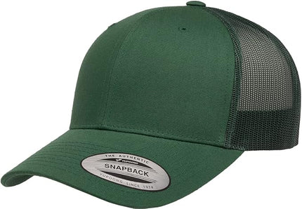 Yupoong Classic Premium Mesh 6 Panel Retro Trucker Cap | Mid Profile Snapback | OSFA | Bulk Pack Available