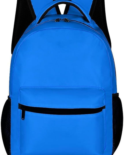 Fashion Electric Blue Backpack Lightweight Large Capacity Laptop Daybag for Travel Work