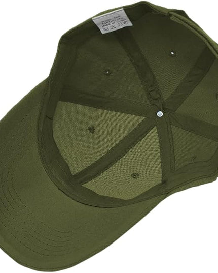 Glory Max Plain Baseball Cap Hook & Loop Strap Adjustable Solid Blank Curved Visor Hat