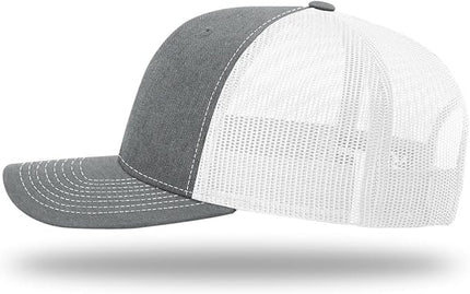 Richardson 112 Classic Six-Panel Adjustable Snapback Trucker Cap | Bulk Packs Available