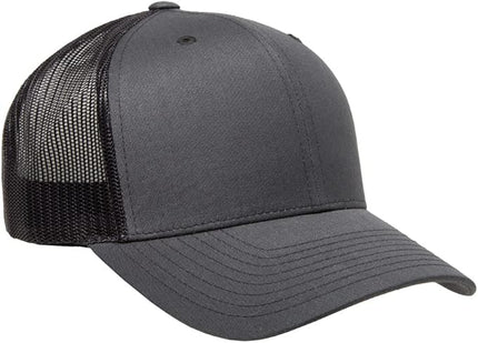 Yupoong Classic Premium Mesh 6 Panel Retro Trucker Cap | Mid Profile Snapback | OSFA | Bulk Pack Available