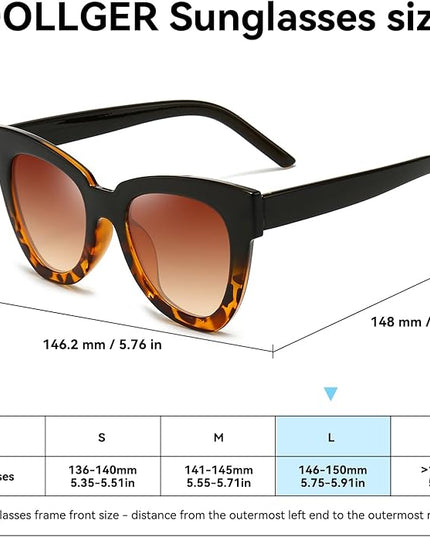 Dollger Retro Cat Eye Sunglasses Women Men Vintage Square Tortoise Shell Fashion Cateye Sunglasses