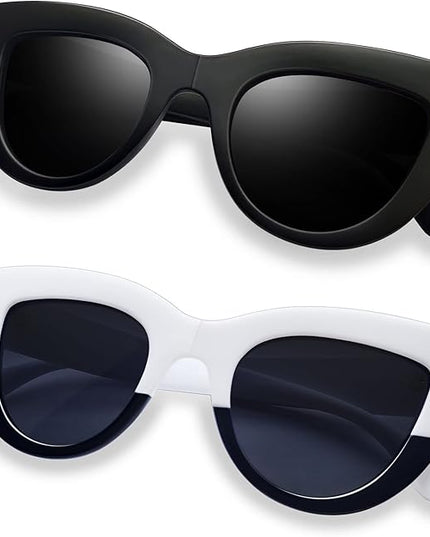 Joopin Polarized Cat Eye Sunglasses for Women Vintage Cateye Sun Glasses UV400 Protection