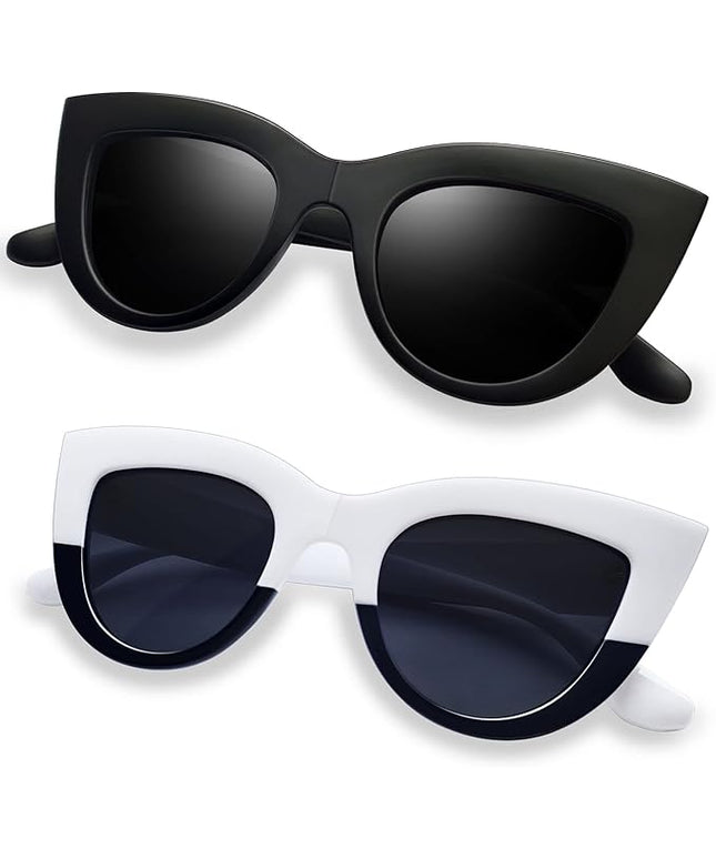 Joopin Polarized Cat Eye Sunglasses for Women Vintage Cateye Sun Glasses UV400 Protection