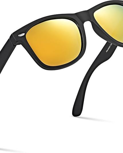 Retro Rewind Polarized Sunglasses for Men and Women - UV Protection Classic Sun Glasses