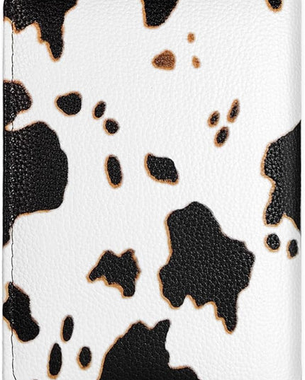 Passport Holder Cover Travel RFID Blocking Passport Cover Rose Gold Cute Flowers Passport Wallet with Elastic Band for Women