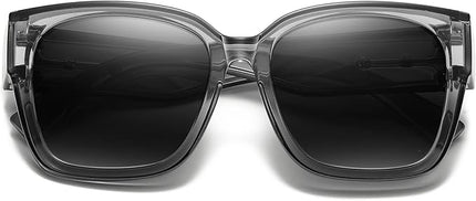 MEETSUN Oversized Fit Over Glasses Sunglasses for Women Men Large Trendy Polarized Sunglasses for Driving UV Protection