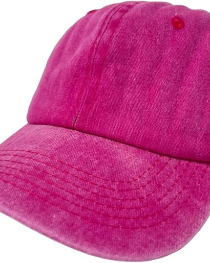 Roytrense Unisex 100% Cotton Washed Low Profile Dad Hat - Adjustable Baseball Cap for Outdoor Activities