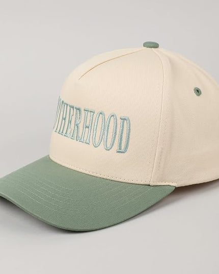 MIRMARU Two-Tone Vintage Canvas Trucker Hats for Men & Women, Adjustable Size Baseball Caps with Trendy Embroidered Design