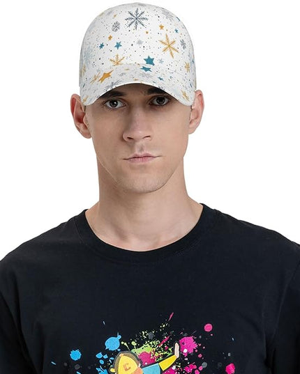 St. Patrick's Day Baseball Cap for Men Women Flower Print Sport Outdoor Travel Trucker Hat Sun Protection Dad Hats