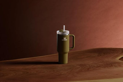 STANLEY Quencher H2.0 Tumbler with Handle and Straw 40 oz | Flowstate 3-Position Lid | Cup Holder Compatible for Travel | Insulated Stainless Steel Cup | BPA-Free | Exclusive Thyme