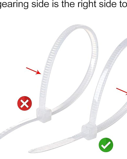 3/4" 3M Back-Glue Self Adhesive White Strong Cable Zip Tie Mounts 100pcs with 8" Ties, Screws, Outdoor Sticky Wire Fasteners Cable Clips Management Anchors Organizer Holders Squares