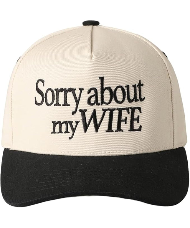MIRMARU Two-Tone Vintage Canvas Trucker Hats for Men & Women, Adjustable Size Baseball Caps with Trendy Embroidered Design