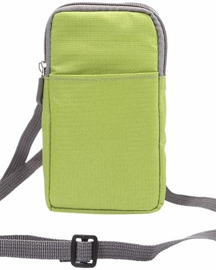 Universal Crossbody Cell Phone Purse Waist Pack Bag for Outdoor Sports Moblie Phone Carrying Cases Shoulder Belt Bag Pouch for iPhone 7 6/6S Plus Samsung Galaxy Phones Under 6.0'' from WaitingU