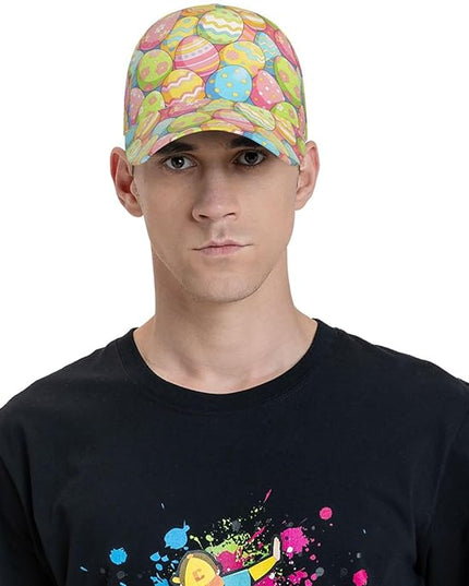 St. Patrick's Day Baseball Cap for Men Women Flower Print Sport Outdoor Travel Trucker Hat Sun Protection Dad Hats