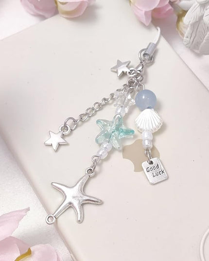 1-4PCS Cute Phone Charms Aesthetic Y2K Cell Phone Charms Strap Pink Strawberry Butterfly Star PhoneCharm Y2K Accessories for Bag Keychain Airpods Camera Pendants Decor