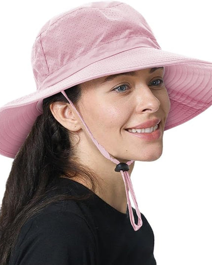 ZOORON Boonie Hat UPF 50+ Cooling Sun Hat for Men and Women,Wide Brim Bucket Hats with UV Protection for Safari Hiking Beach
