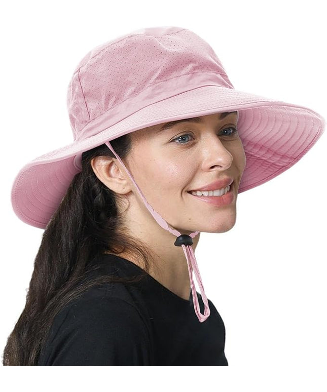 ZOORON Boonie Hat UPF 50+ Cooling Sun Hat for Men and Women,Wide Brim Bucket Hats with UV Protection for Safari Hiking Beach
