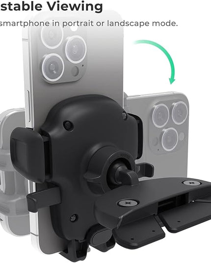 iOttie Easy One Touch Signature CD Slot Mount - Universal Car Phone Holder for iPhone, Google, Samsung, Moto, LG, and all other Smartphones