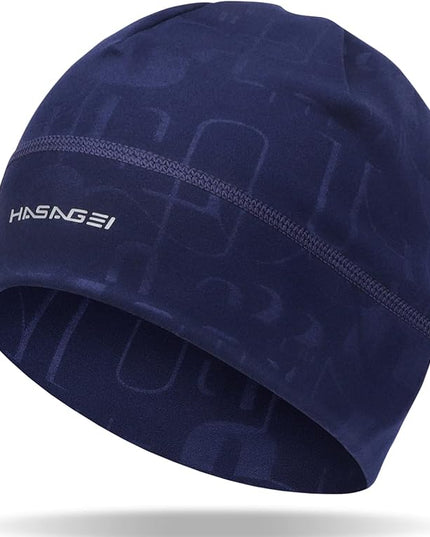 Skull Caps Beanies for Men & Women, Elastic Thermal Running Hat, Windproof Cycling Cap Helmet Liner Soft Beanie Hat