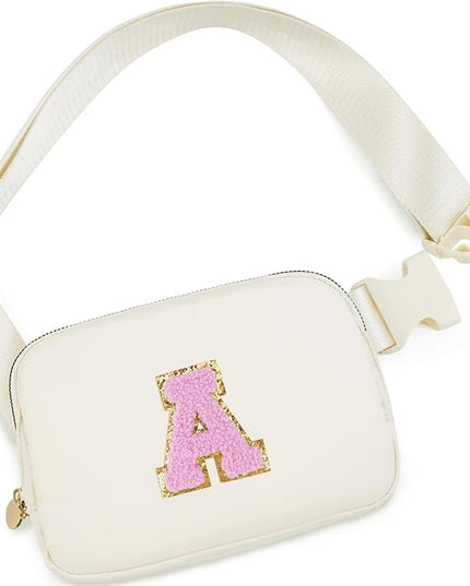 Uygafly Valentines Day Gifts for Teen Girls Kids,Birthday Gifts for 4 5 6 7 8 9 10 11 12 13 Year Old Girls,Gift for Daughter Sister Her,Fanny Pack Crossbody Bag Belt Bag Cute Trendy Stuff | Cream,A