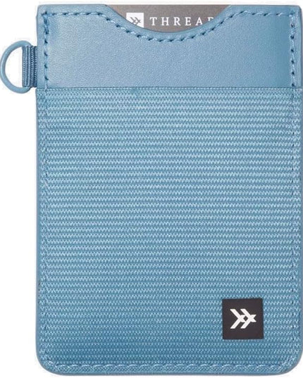 Thread Wallets Ultra Slim Minimalist Card Holder Wallet (Surf Blue)