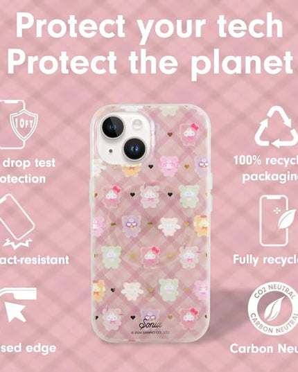 Sonix x Sanrio Protective Phone Case for iPhone 15, 14, 13 | Compatible with Magsafe | 10ft Drop Tested | Hello Kitty & Friends Latte Bears