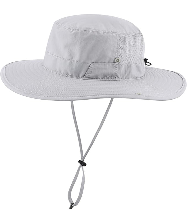 Connectyle Men's Sun Hat UPF 50+ Wide Brim Bucket Hats for Fishing Hiking Gardening Adjustable Boonie Hat Outdoor Safari Hats