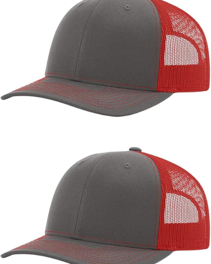 Richardson 112 Classic Six-Panel Adjustable Snapback Trucker Cap | Bulk Packs Available
