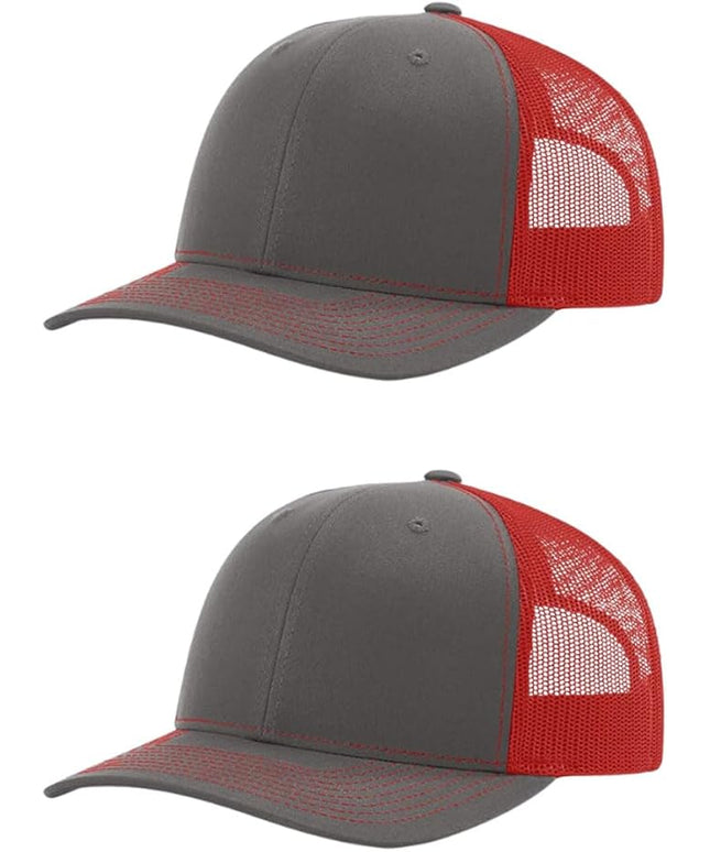 Richardson 112 Classic Six-Panel Adjustable Snapback Trucker Cap | Bulk Packs Available